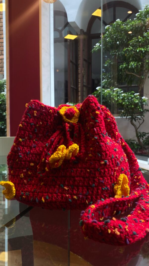 Bolsa Rosa Amarela - Imagem 6